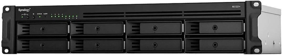 Synology RS1221+: Powerful 8-Bay Rack NAS for Business Data Management 2U Server - Image 4 of 4