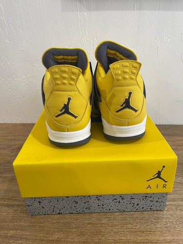 Jordan 4 Retro "Lightning", nagelneu, nie getragen, Deadstock, Größe 13, mit Karton - Bild 3 von 4