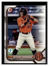 2022 Bowman 1st Edition #BPPF-26 Anthony Rodriguez San Francisco Giants