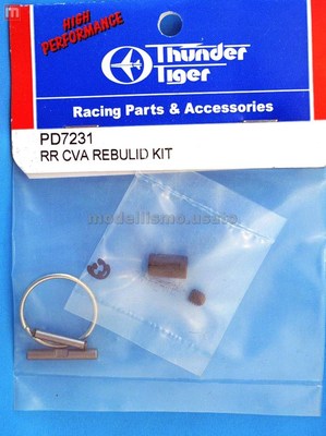 Thunder Tiger PD7231 MTA 8.0 Rear CVA Kit Model Making