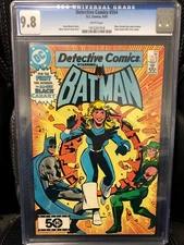 DETECTIVE COMICS #554 CGC 9.8 WHITE PAGES 1st Black Canary BATMAN Janson Moench