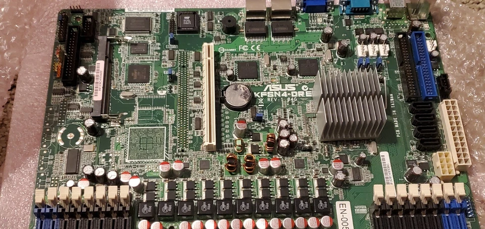 ASUS KFSN4-DRE Socket 1207 Dual Opteron CPU MainBoard  nforce 2200 with 2x CPU - Image 4 of 4