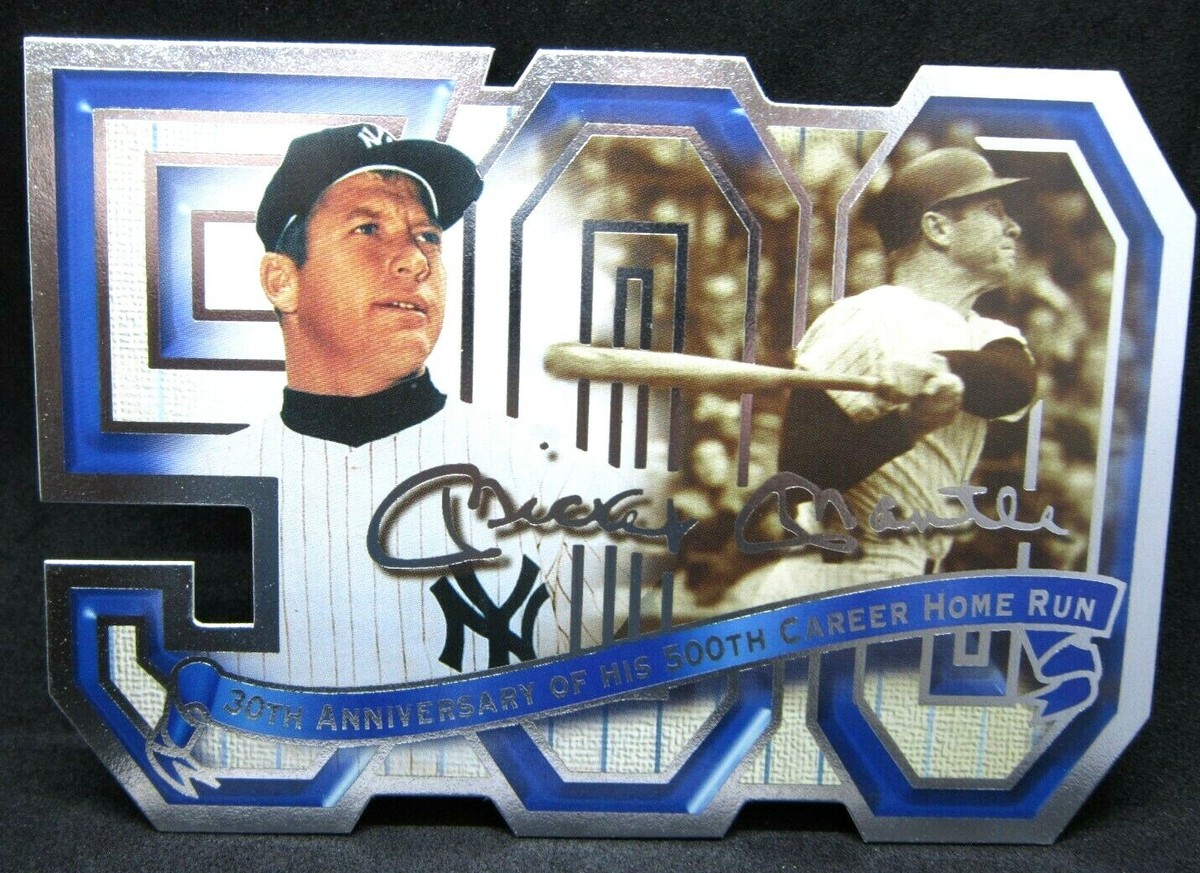 Mickey Mantle 1997 Score Board 30th Anniversary 500th Home Run