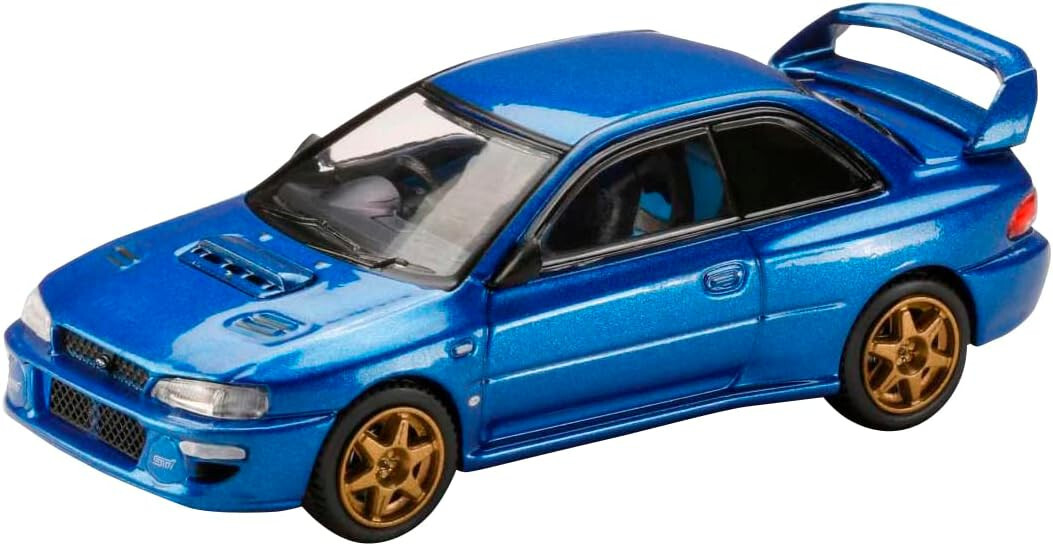 HJ64 1/64 SUBARU IMPREZA 22B Sti Version (GC8 KAI) Rally Custom 