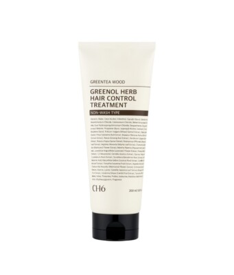CH6 Greenol Herb Hair Control Leave-In Treatment 200ml Grüntee Holz Duft Pflege