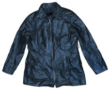 Womens Oscar Piel Perfect Leather Usa Jacket With Liner Zip Size Xxl