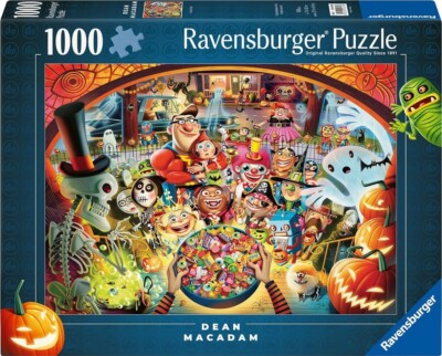 RAVENSBURGER PUZZLE*1000 TEILE*DEAN MACADAM*TRICK OR TREAT*RARITÄT*OVP