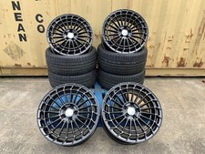 Mercedes 20" AMG STYLE NEW Turbine Alloys C Class E Class + Tyres 5x112