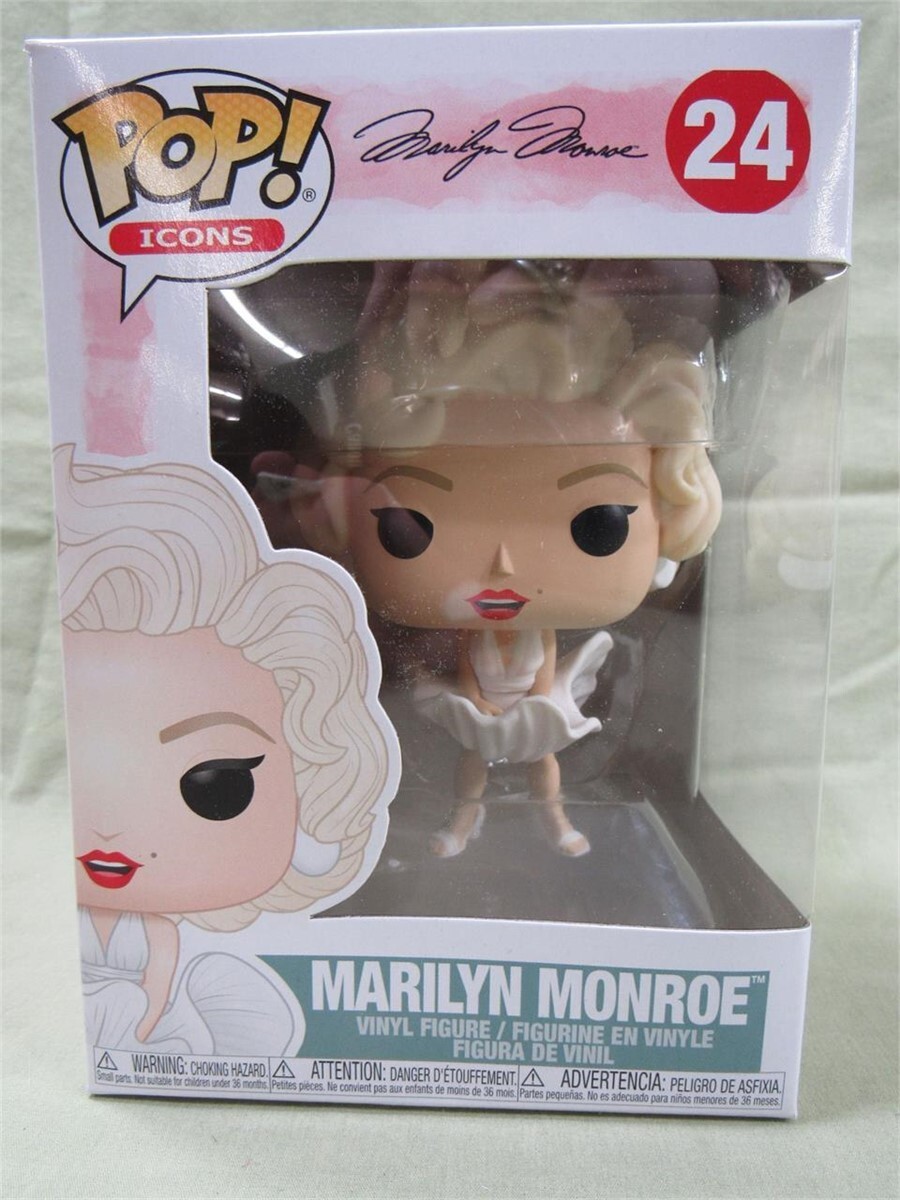 En Oferta Funko Pop! Figura De Vinilo Icons #24 Marilyn Monroe White Dress Box Issues 2020