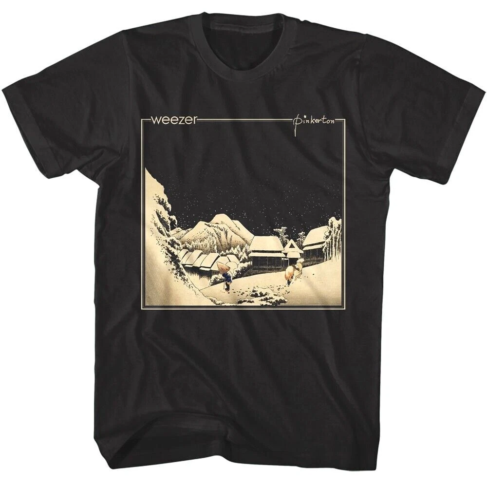 Vtg Weezer Pinkerton Album Cover Cotton Black All Size Unisex Shirt Vtg Weezer Pinkerton Album Cover Cotton Black All Size Unisex Shirt