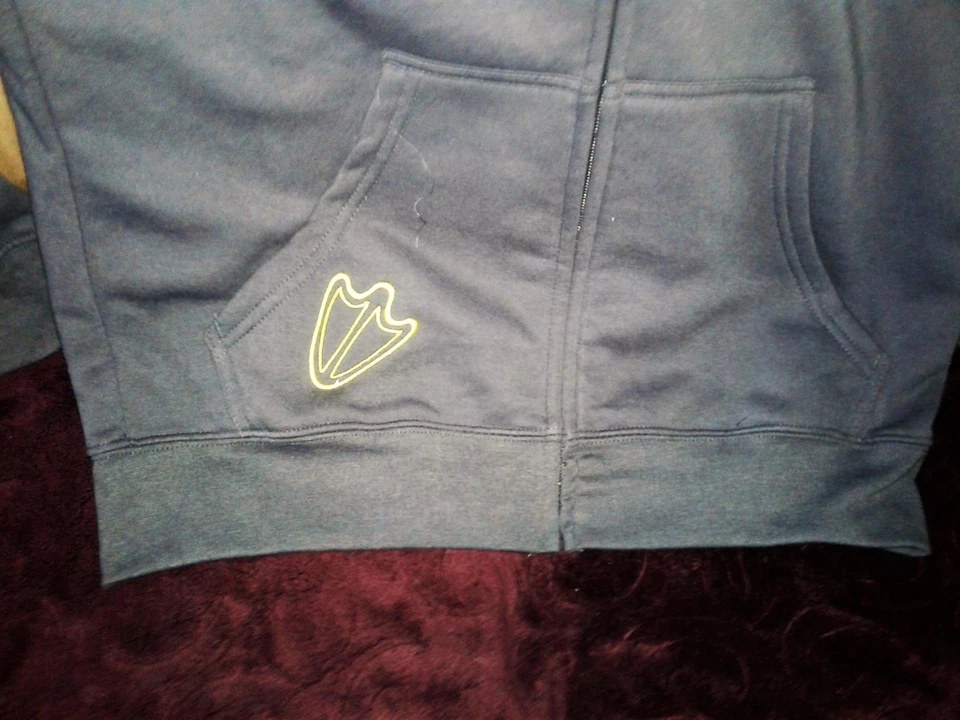 NCAA OREGON PATOS SUDADERA CON CAPUCHA TALLA L PARA HOMBRE SUDADERA CON CAPUCHA CON BOLSILLOS GRIS CREMALLERA LG OR.DUCKS UO  Foto 3 de 4