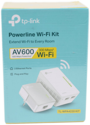 TP-Link TL-WPA4220 Ver.5.0 AV600 Gigabit Powerline Wi-Fi Kit EU | Wi-Fi Extender