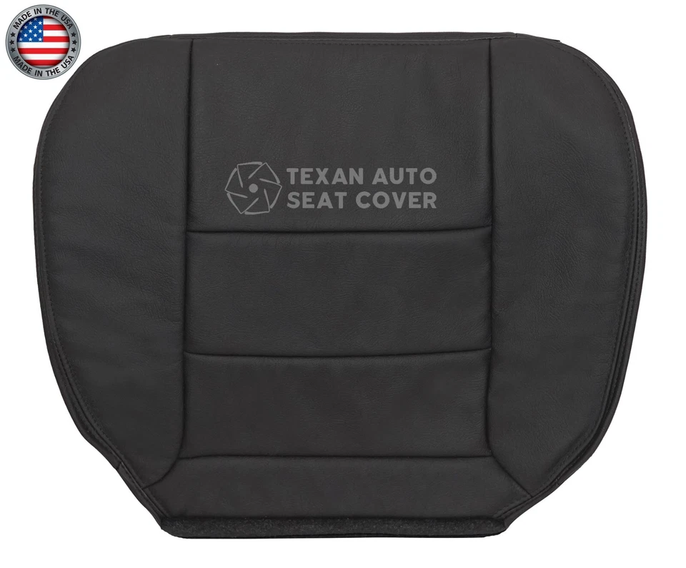 For 2005, 2006 Ford F250, F350 Lariat Extended Cab XLT Vinyl Seat Cover Black - Imagem 4 de 4