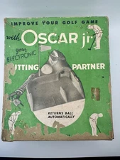 Vintage 1960’s OSCAR JUNIOR GOLF Putting Partner 1960s Practice Putts ⛳️ Tested 