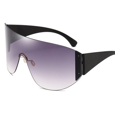 Gafas De Sol Lentes Para Mujeres Hombres Grande One Piece Sunglasses XL Frame 