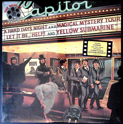 THE BEATLES - REEL MUSIC *1982* [NEW/SS/GOLD/PROMO/NUMBERED] CAP SV-12199 Lp x1