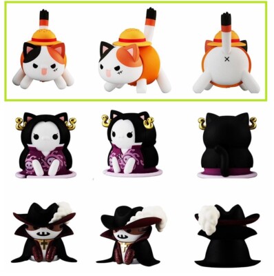 MEGA CAT PROJECT ONE PIECE Nyan Piece Seven Warlords Of Sea Mini