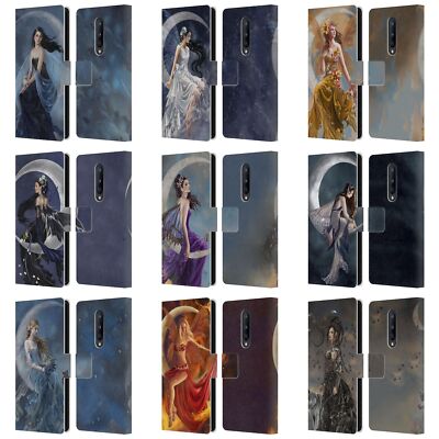 OFFICIAL NENE THOMAS CRESCENTS LEATHER BOOK WALLET CASE COVER FOR ONEPLUS PHONES