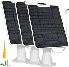 3Pack 5W Solar Panel Charger For Arlo Essential Spotlight/XL Spotlight Camera