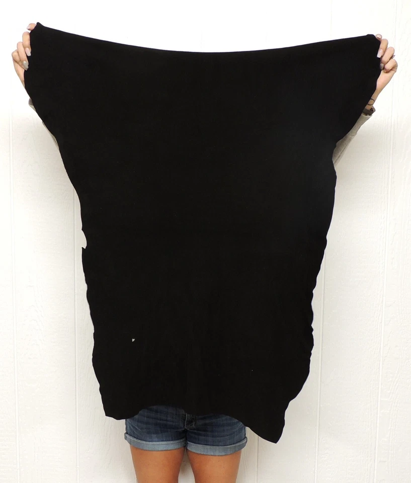 Piel de ciervo negra para nativas SCA LARP artesanías Buckskins Ren Faire Foto 2 de 4