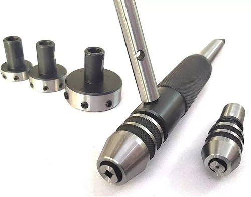 3MT Lathe Tailstock Tap And Die Holder Floating Sliding Type MT3 Shank INCH - 第 1/2 張圖片
