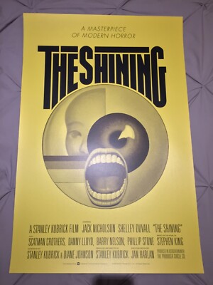 Robert Giusti, THE SHINING, Saul Bass Variante, Alternative Filmplakat