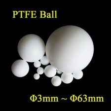 PTFE Kugel Wei&szlig;e Membranpumpen Kugel Dichtungskugeln PTFE Ball &Phi;3mm~&Phi;63mm