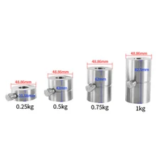 0.25kg/0.5kg/0.75kg/1kg Stainless Steel Counterweight for Astronomical Telescope