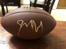 Dennis Quaid Signed Football PSA DNA Coa Any Given Sunday
