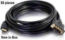 New Lot of 80 pcs C2G HDMI to DVI-D Digital Video Cable 6.6ft Legrand Wholesale