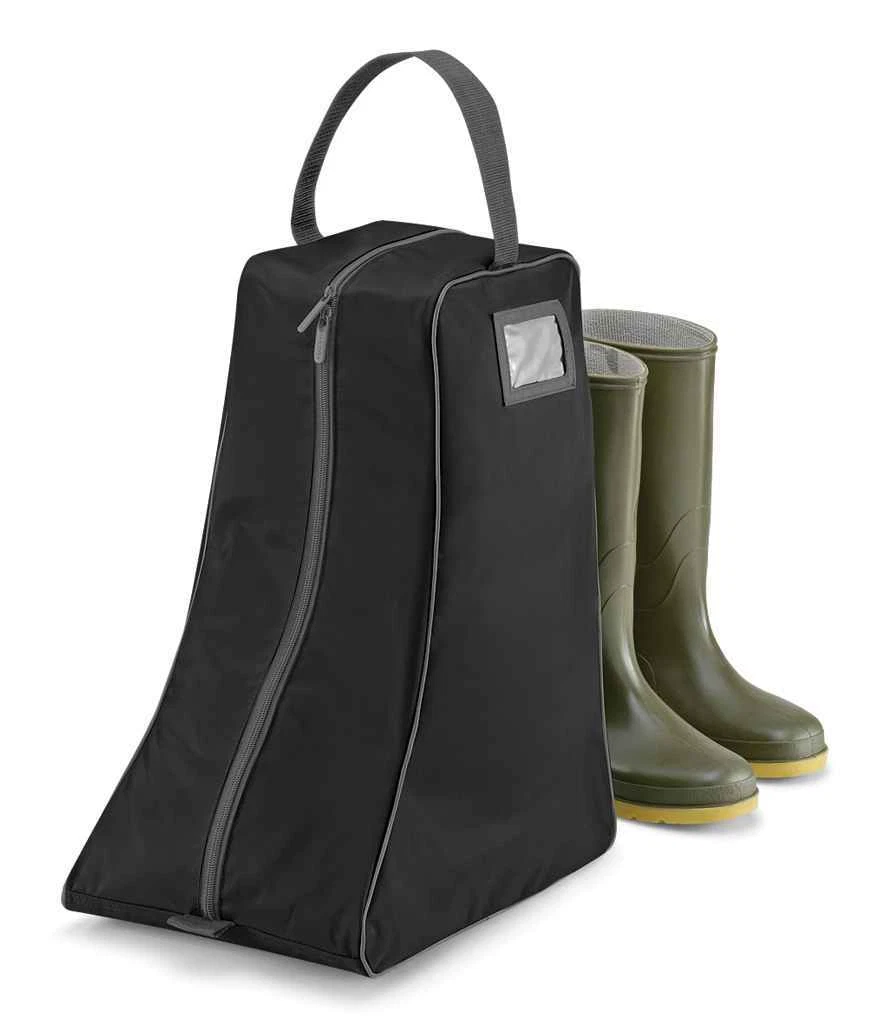 Quadra Boot Bag Welly Wellington Riggers Cover Zip Carry Large Long Shoe Case