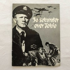 Thirty Seconds Over Tokyo Spencer Tracy Van Johnson 1944 Danish Movie Program