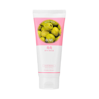 [Holika Holika] Daily Fresh Olive Reinigungsschaum - 150ml / Gratis Geschenk