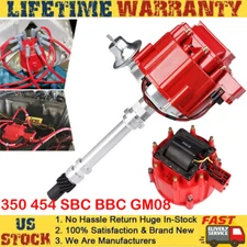 For Chevy HEI Distributor w/ 65K High 9000RPM 327 305 350 400 454 SBC BBC GM08