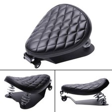Universal Motorcycle Bobber Solo Seat Kit For Harley Sportster Suzuki Boulevard