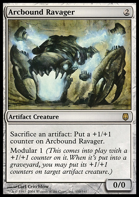 MTG Magic the Gathering Arcbound Ravager (100/165) Darksteel LP