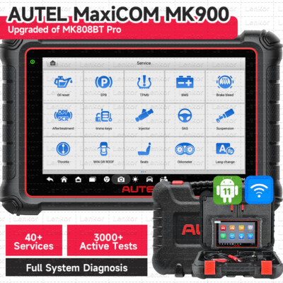 2026 Autel MaxiCOM MK808S MK808K-BT MK808BT PRO MK900 Diagnostic Scanner Tool