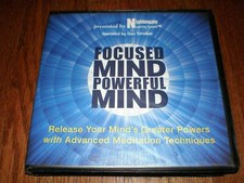 NIGHTINGALE CONANT Focused Mind Powerful Mind (9 CD Audio Set) Meditation