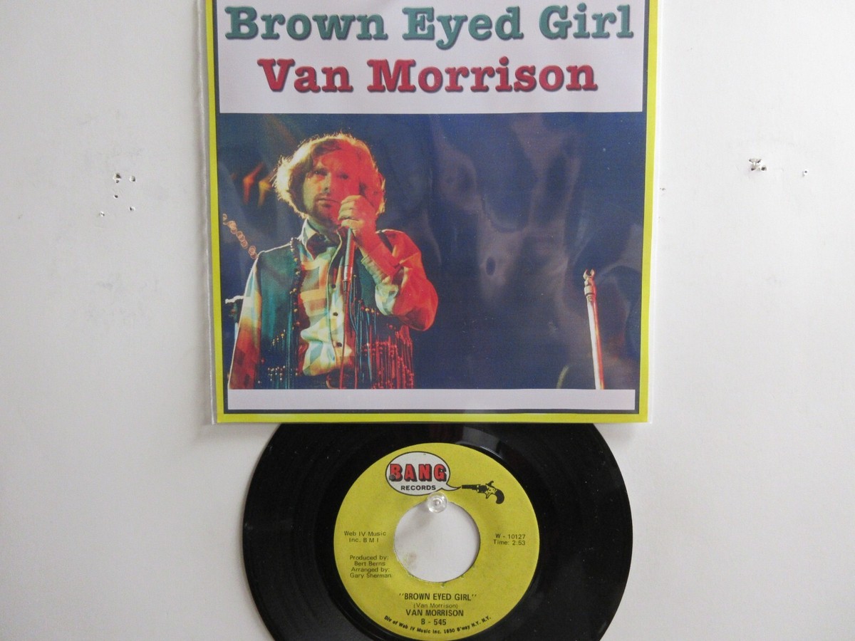 💥 ' VAN MORRISON ' HIT 45 + PICTURE [BROWN EYED GIRL] 1967