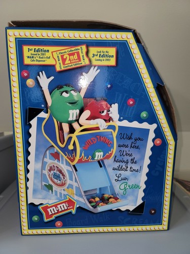 M&M's Wild Thing Achterbahn Süßigkeitenspender Limited Edition Originalverpackt - Bild 2 von 6