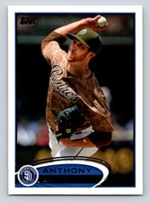 2012 Topps Update #US318 Anthony Bass San Diego Padres