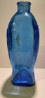 Vintage Dr. Fisch’s Bitters Blue Glass bottle — photo 2