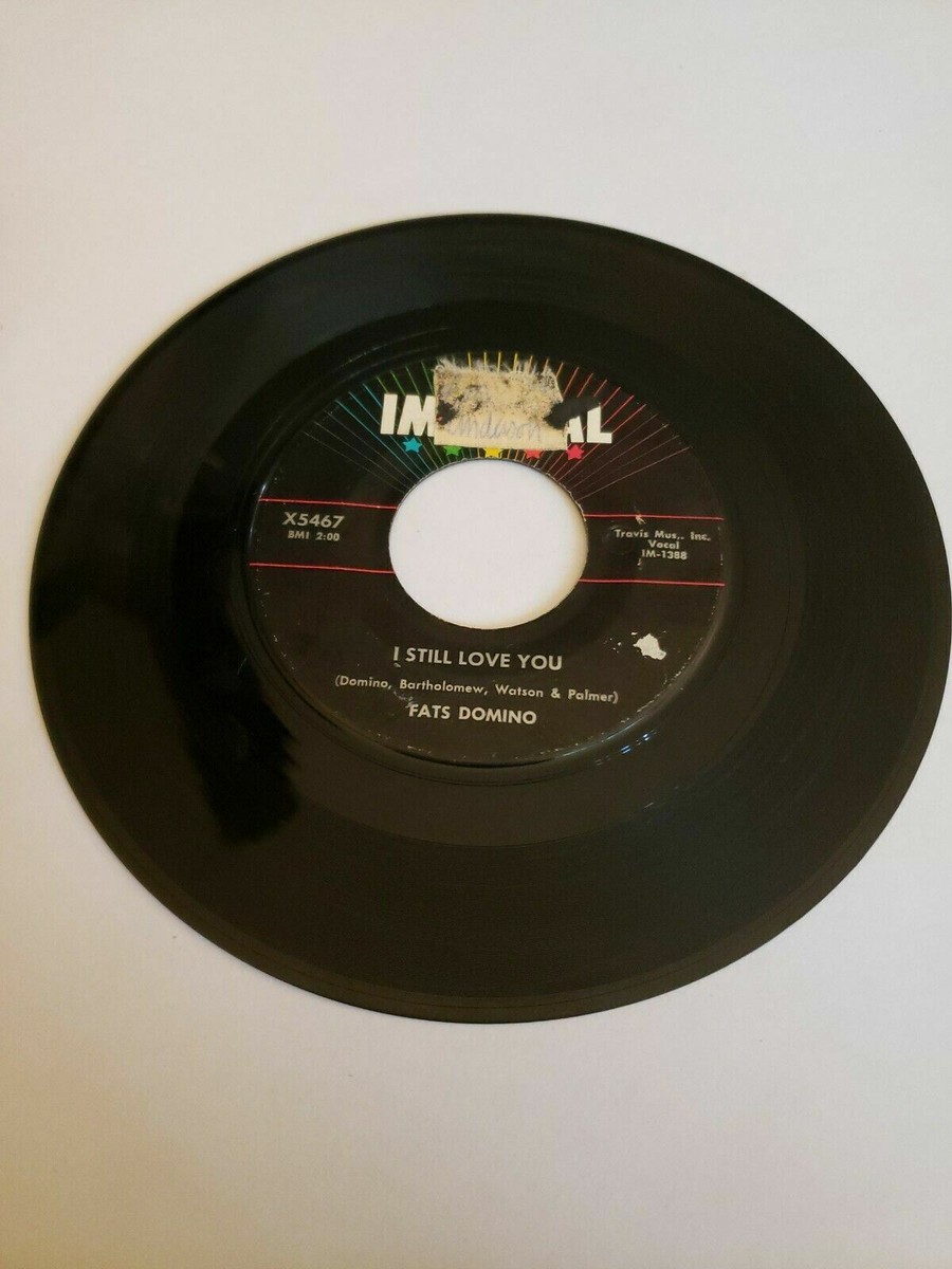 kz Fats Domino - Wait and See - Imperial (45RPM 7” Single)(J378