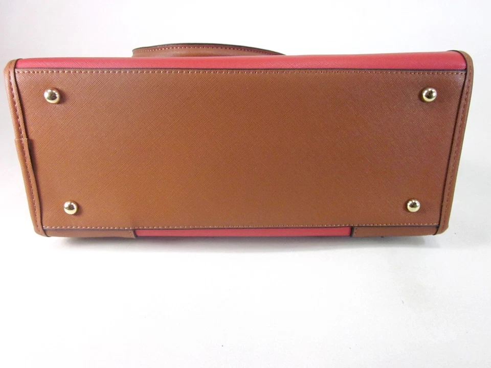 COLECCIÓN DS BY DASEIN MUJER MULTI BOLSILLOS BOLSO DE MANO CON CARTERA, ROJO, NUEVO Foto 3 de 4