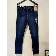 NWT Levi's 711 Hypersoft Mid-Rise Denim Skinny Jeans Dark Wash Women's W31 L30