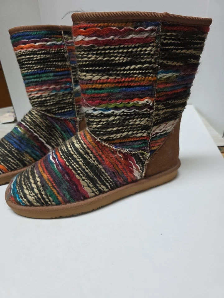 LAMO многоцветный JUAREZ коричневый оранжевый синий бежевый ботинок ботинки размер 10 - Изображение 2 из 4