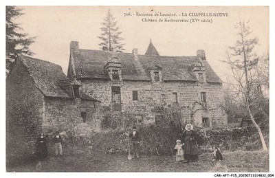 CAR-AFTP15-0748-56 - Locmine Surroundings - LA CHAPELLE-NEW - Chateau de Kerb