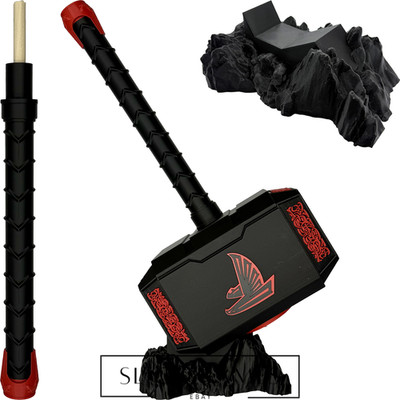 Atlanta Falcons Eclipse Hammer #1 Mjolnir Thor's Hammer | 3D Printed Fan Art