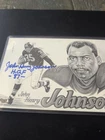 John Henry Johnson Autographed 5x7 with HOF 87 -Authenticated