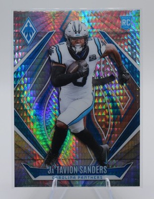 2024 Panini Phoenix Ja'Tavion Sanders #194 Hyper Rookie RC Carolina Panthers